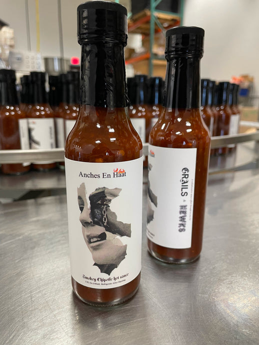 GRAILS - ANCHES EN HAAT Hot Sauce (Smokey Chipotle)