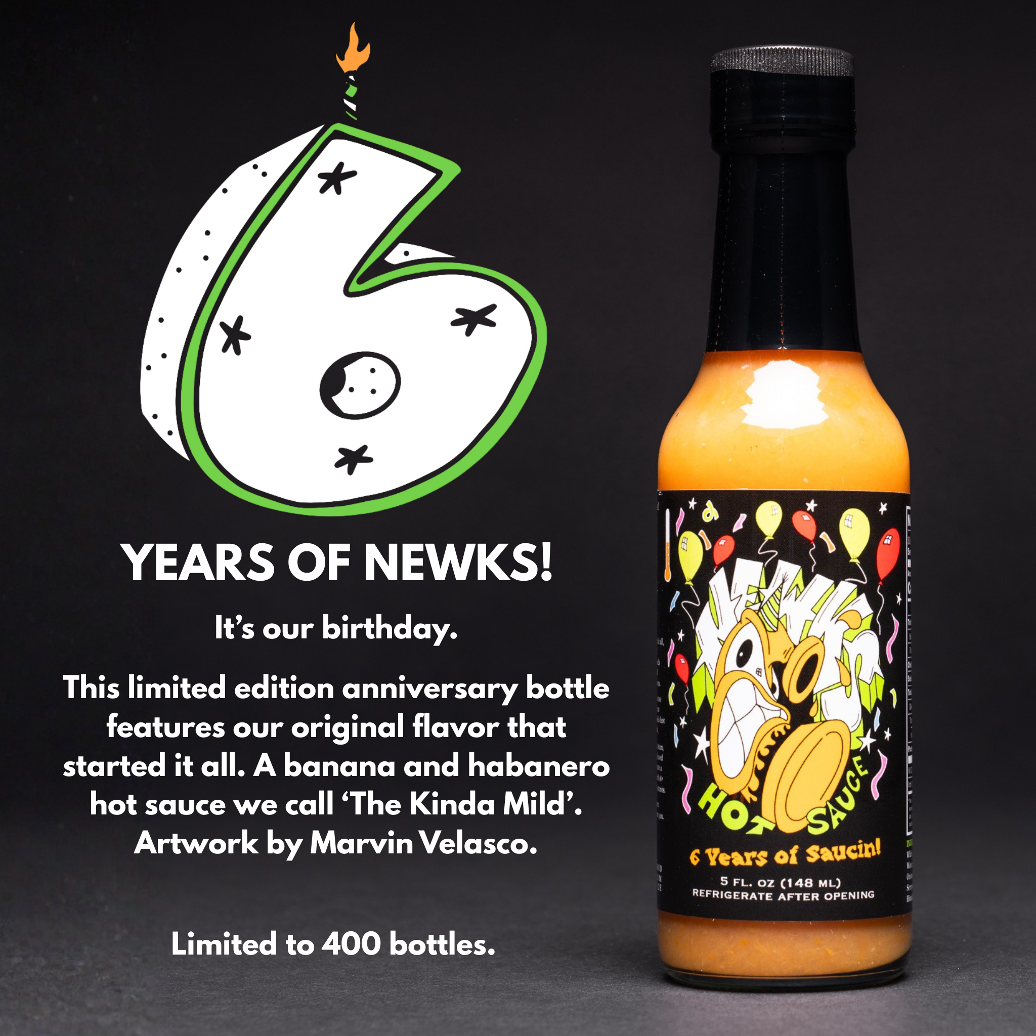 NEWKS 6 YEAR ANNIVERSARY COLLECTIBLES! – Newks Sauces