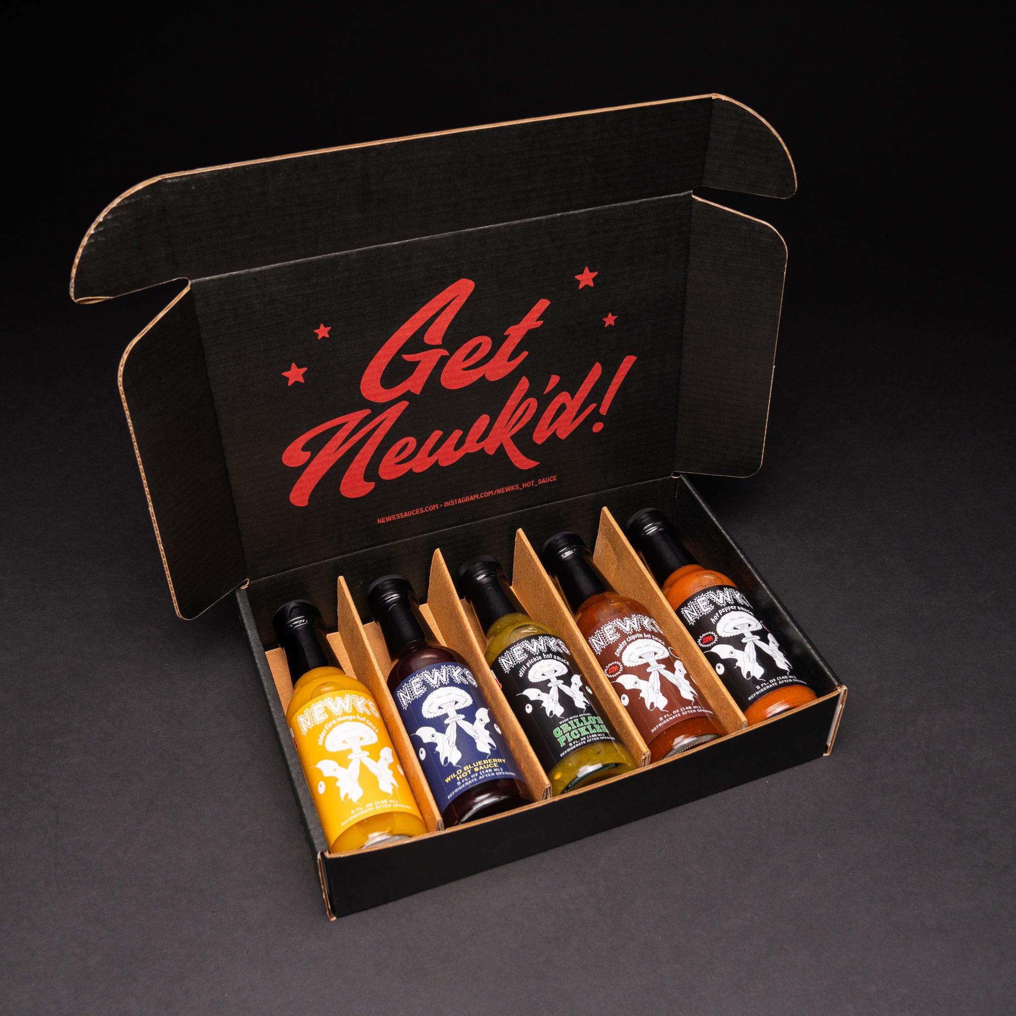 5 Bottle Hot Sauce Box Set!