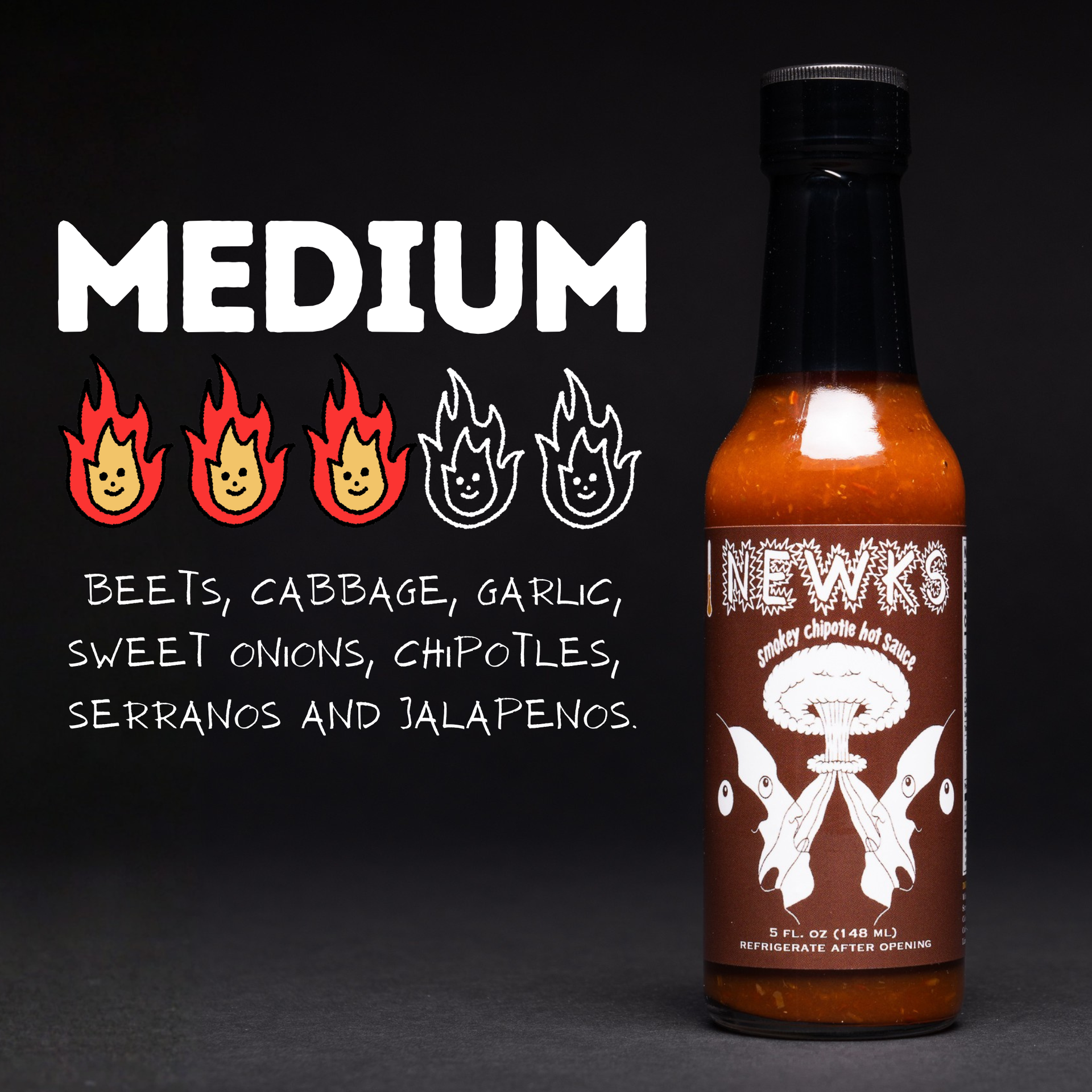 Smokey Chipotle (Beets + Garlic) – Newks Sauces