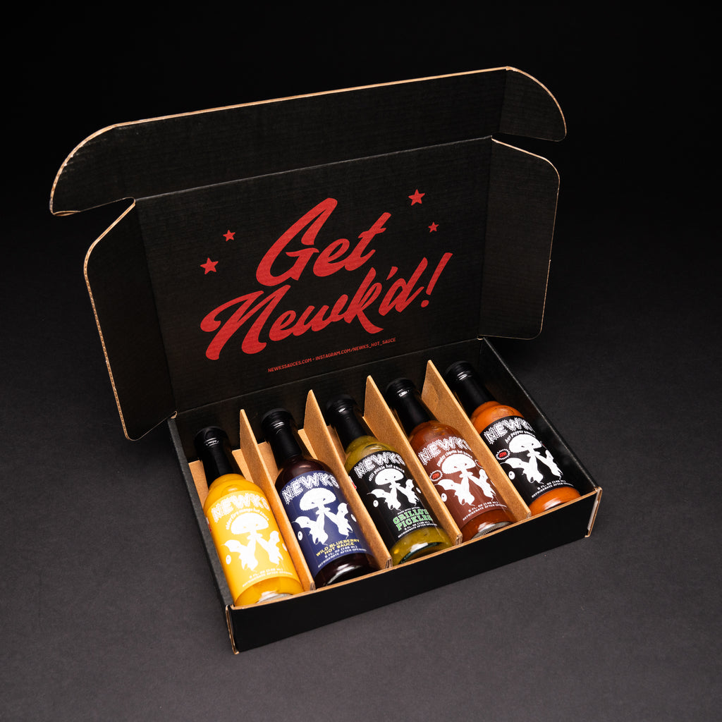 5 Bottle Hot Sauce Box Set!