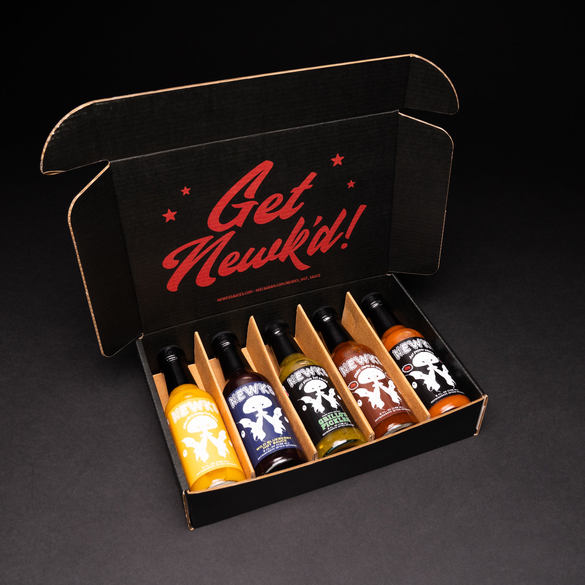 5 Bottle Hot Sauce Box Set!