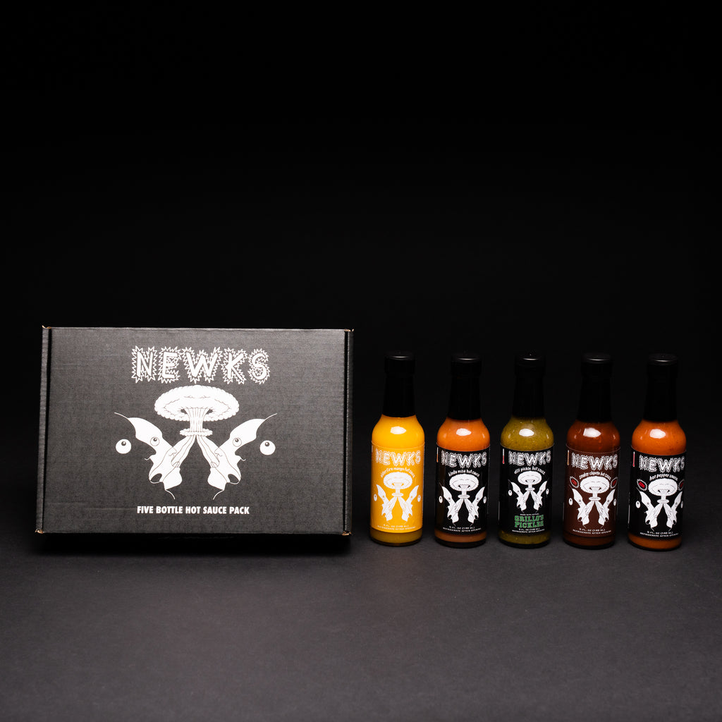 5 Bottle Hot Sauce Box Set!