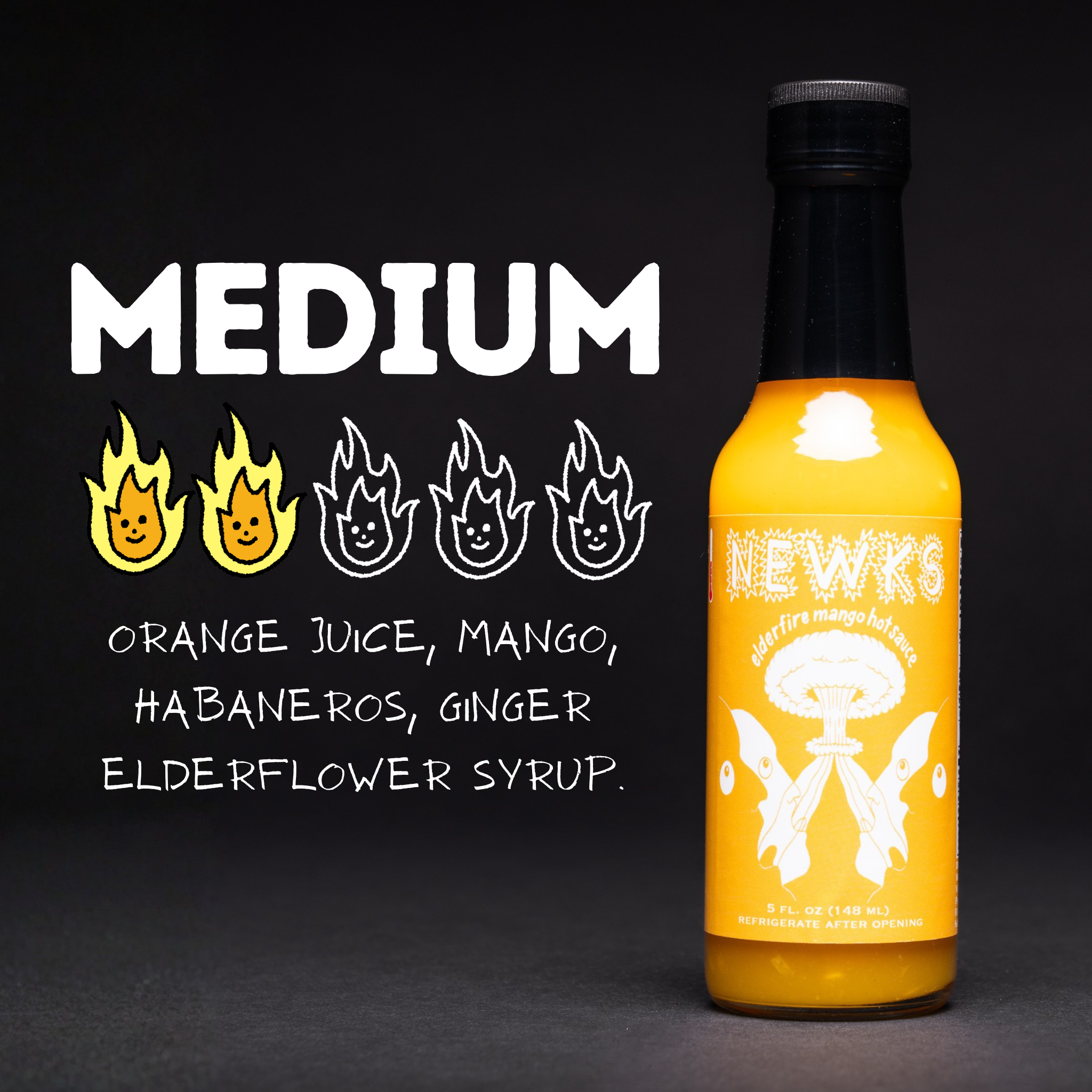 Elderfire Mango (Habanero + Ginger)