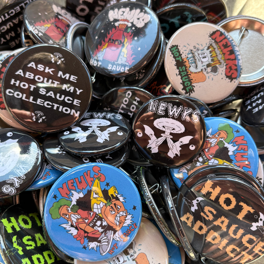 Newks Pins (multiple designs)