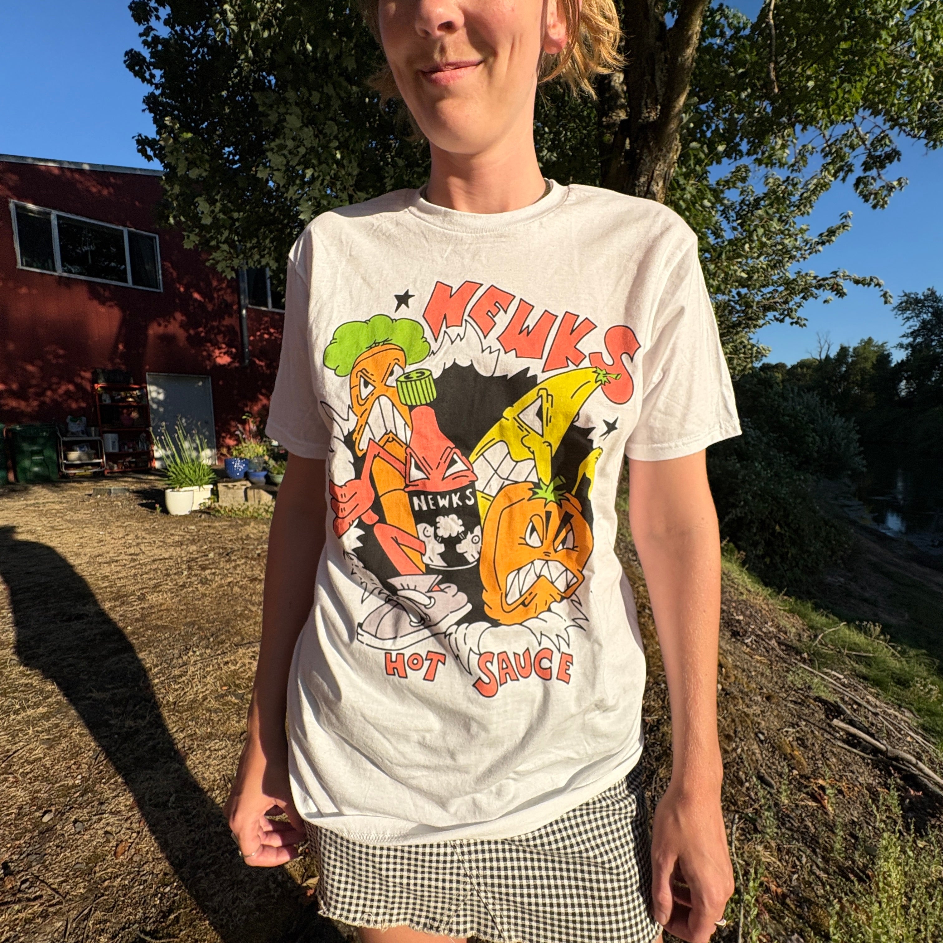 Crazy Veggies T-Shirt (Full Color) – Newks Sauces