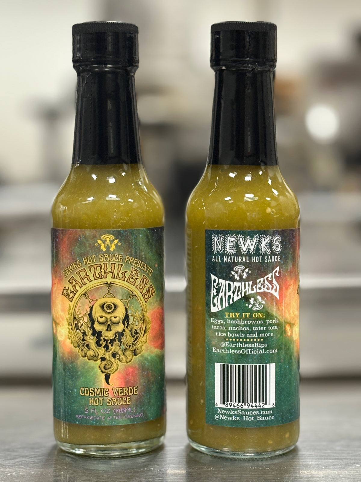 EARTHLESS 'Cosmic Verde' Hot Sauce! (Free Shipping)