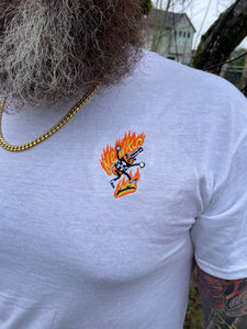 Newks Embroidered Skateboarding Shirt