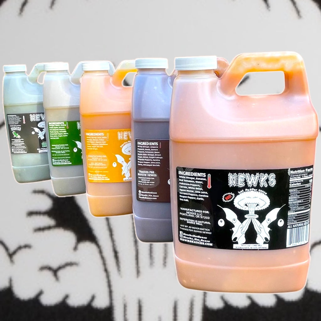 1/2 Gallon Newks Jugs (64 oz)