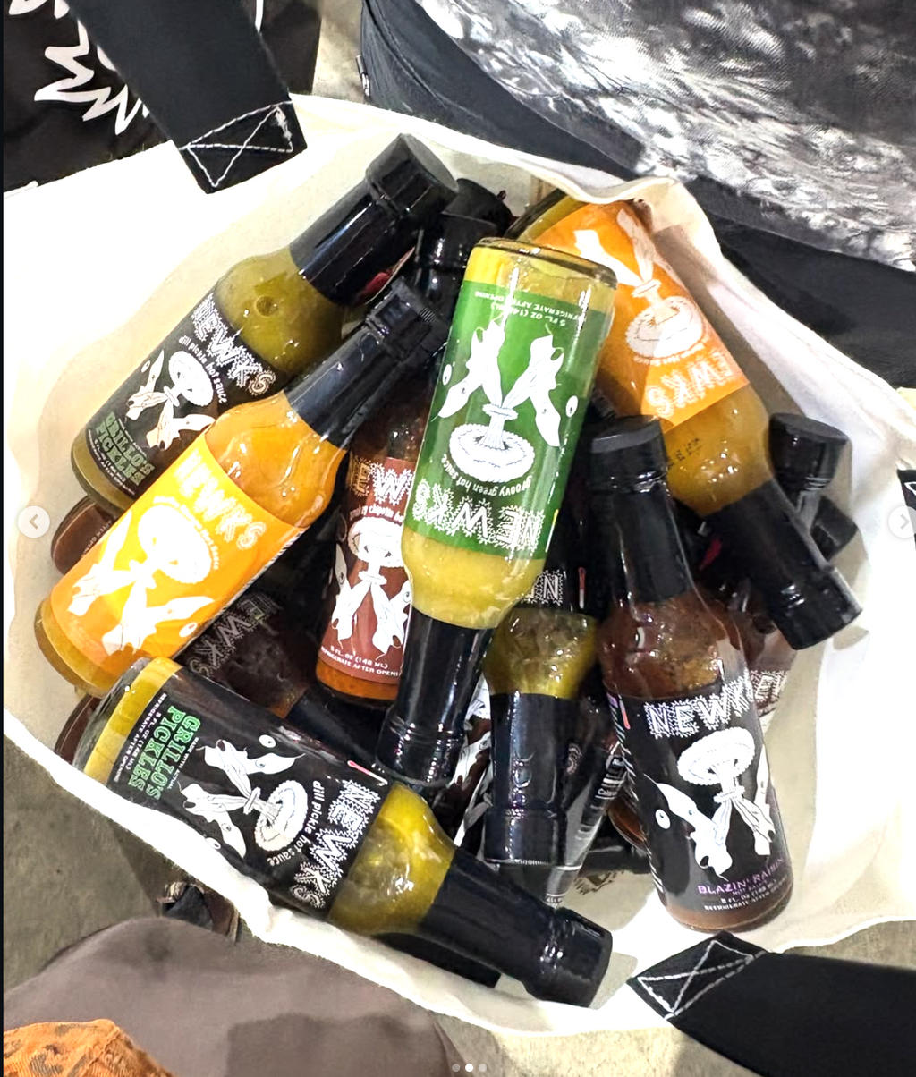 NEWKS All Natural Hot Sauce Tote Bag