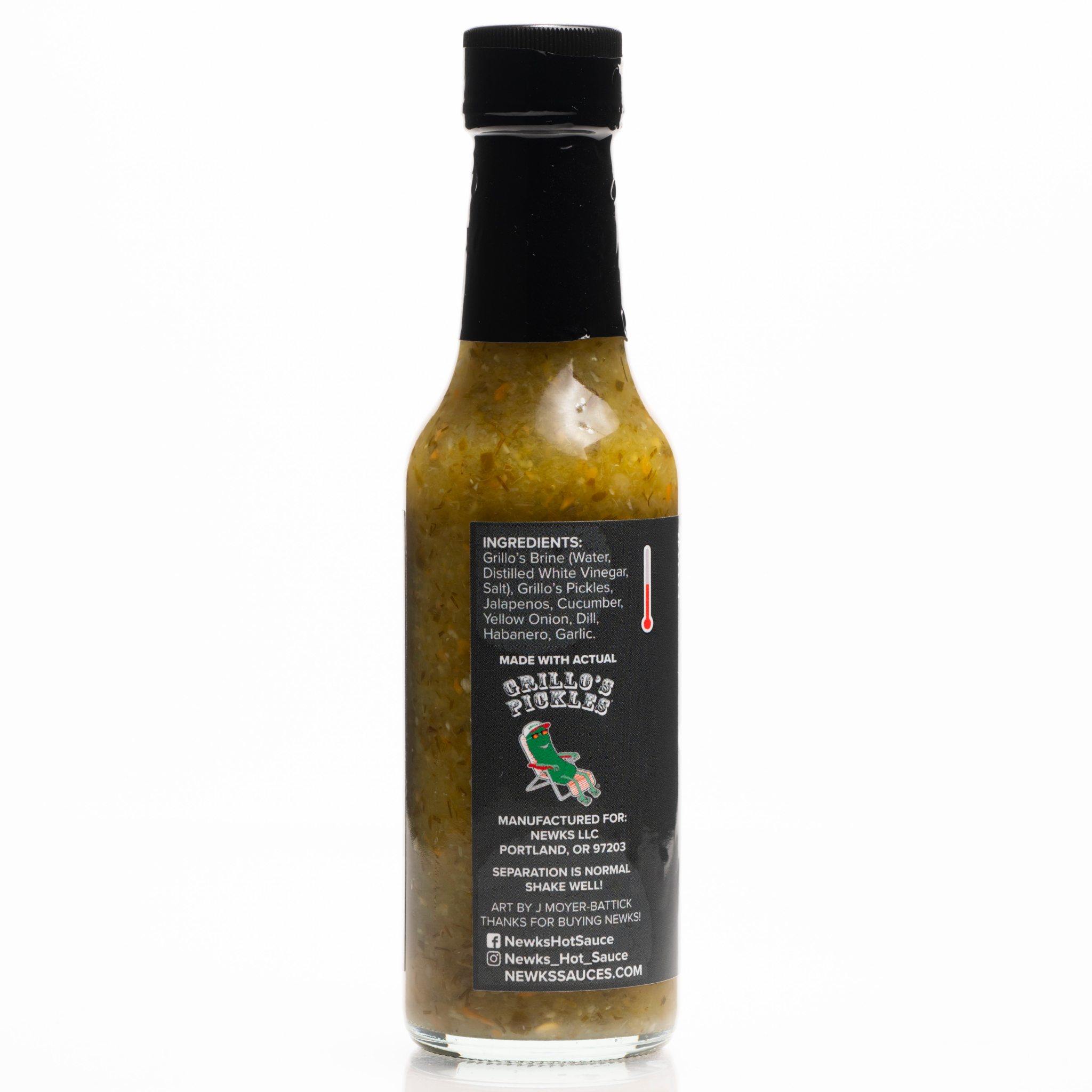 Grillos Pickles (Dill + Habanero)