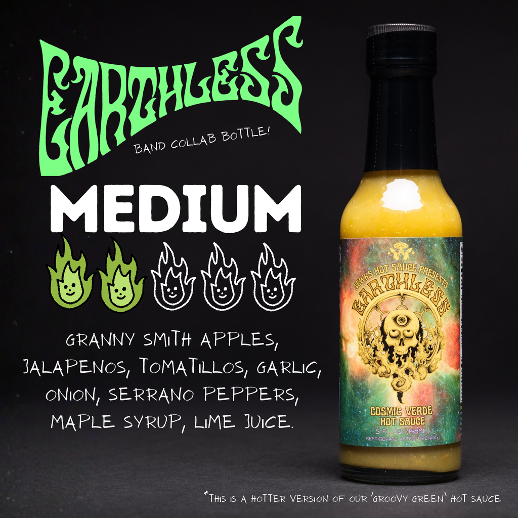 EARTHLESS 'Cosmic Verde' Hot Sauce