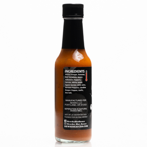 Hot Pepper Sauce (Banana + Carolina Reaper)
