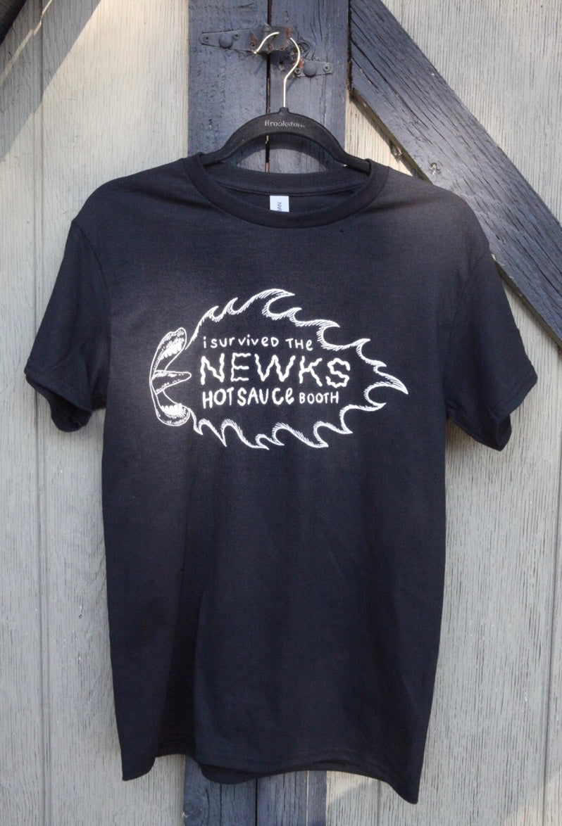 I Survived the Newks Hot Sauce Booth T-Shirt