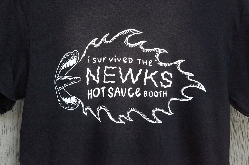 I Survived the Newks Hot Sauce Booth T-Shirt