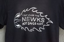 Load image into Gallery viewer, I Survived the Newks Hot Sauce Booth T-Shirt